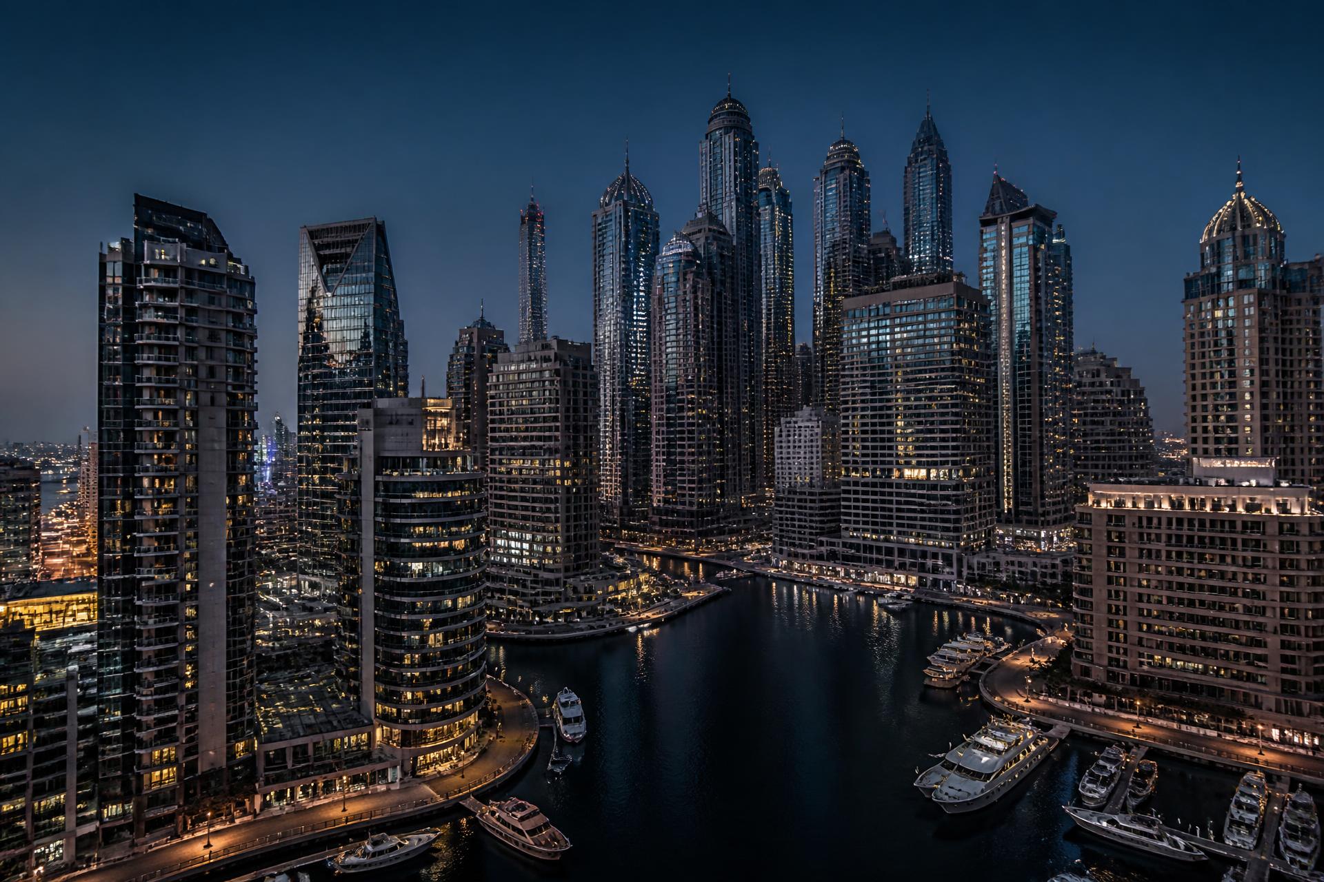 Vizualizace projektu Business Bay Tower